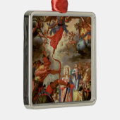 Het martelaarschap van St. Ursula, begin 17e eeuw Metalen Ornament (Rechts)