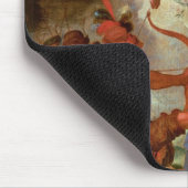 Het martelaarschap van St. Ursula, begin 17e eeuw Muismat (Hoek)