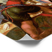 Het martelaarschap van St. Ursula, begin 17e eeuw Poster (Hoek)