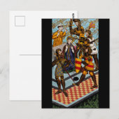 Het martelaarschap van Thomas van Canterbury Briefkaart (Voorkant / Achterkant)