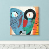 Het Martiaanse Collectie Canvas Afdruk (Insitu (Houten vloer))