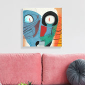 Het Martiaanse Collectie Canvas Afdruk (Insitu (Woonkamer))