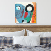 Het Martiaanse Collectie Canvas Afdruk (Insitu (Slaapkamer))