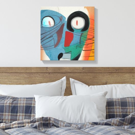 Het Martiaanse Collectie Canvas Afdruk (Insitu (Slaapkamer))