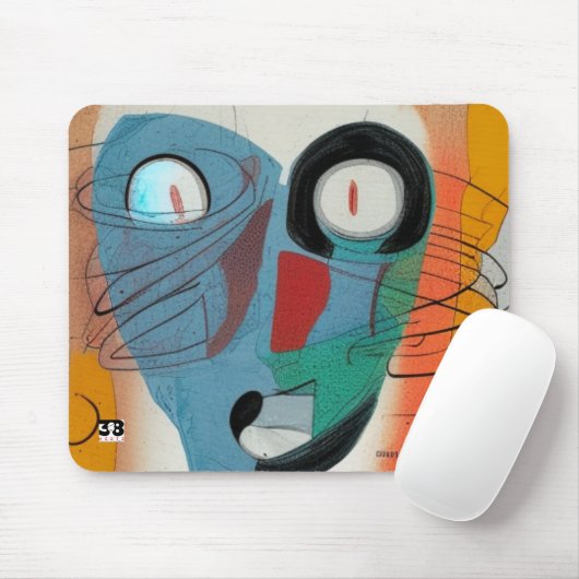 Het Martiaanse Collectie Muismat (Met muis)