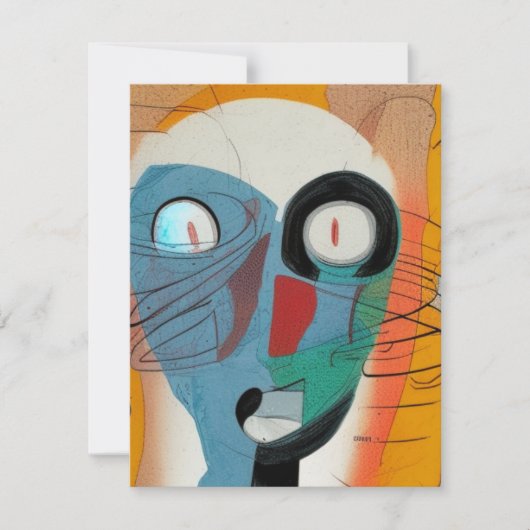 Het Martiaanse Collectie Notitiekaartje (Voorkant)