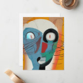 Het Martiaanse Collectie Notitiekaartje (Voorkant / Achterkant in situ)