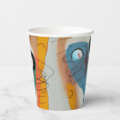 Het Martiaanse Collectie Papieren Bekers (Achterkant)