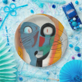 Het Martiaanse Collectie Papieren Bordje (Feest)