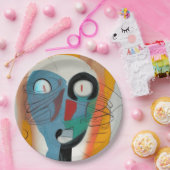 Het Martiaanse Collectie Papieren Bordje (Feest)