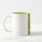 Het Martin Alabama Travel kaart. Tweekleurige Koffiemok (Links)