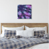 Het Masker Canvas Afdruk (Insitu (Slaapkamer))