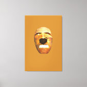 Het masker canvas afdruk (Voorkant)