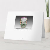 Het Masker Halloween XL van het Document van het Kaart (Achterkant)