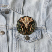 Het Masker Herboren Ronde Button 7,6 Cm (In situ)
