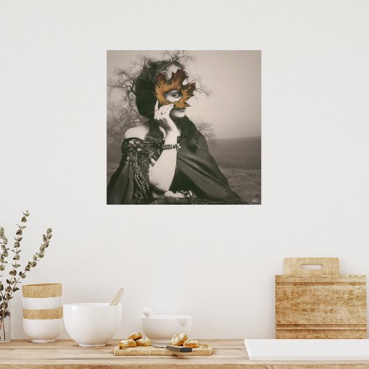 Het masker poster (Keuken)
