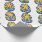 Het Masker van Tutankhamun Cadeaupapier (Hoek)