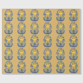 Het Masker van Tutankhamun Cadeaupapier (Vlak)