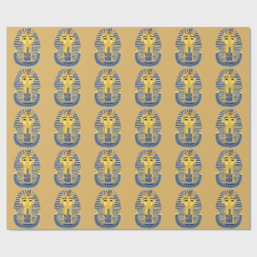 Het Masker van Tutankhamun Cadeaupapier (Vlak)