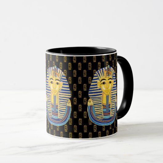 Het Masker van Tutankhamun Mok (Voorkant rechts)