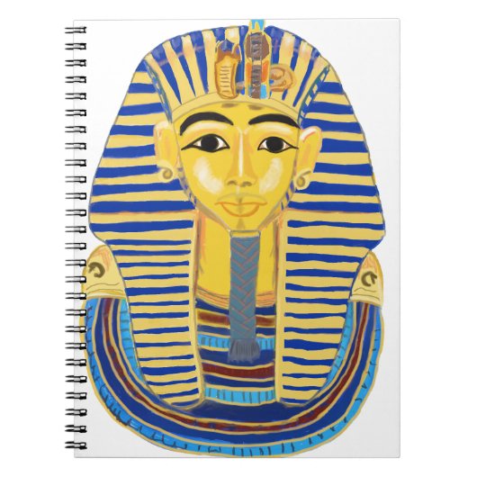 Het Masker van Tutankhamun Notitieboek (Voorkant)