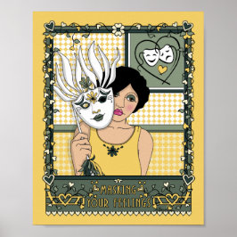 Het maskeren Uw Veelingen_C_8x10 Poster