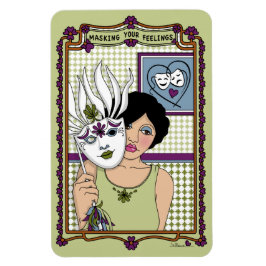 Het maskeren van Uw Veelringen_A_4x6 Koelmachine Magneet