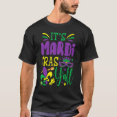 Het Maskerkostuum Mardi Gras Yall Mardi Gras T-shirt (Voorkant)