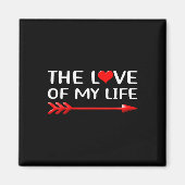 Het matchen van zijn en haar koppels Grappig Set V Magneet (Voorkant)