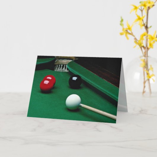 Het materiaal van de snooker kaart (Gele Bloem)
