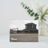 het mausoleum van Ho Chi Minh in Hanoi Briefkaart (Staand voorkant)