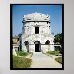 Het mausoleum van Theodoric Poster