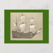 Het Mayflower Briefkaart (Voorkant)