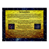 Het Mazzaroth Glossy Poster (Voorkant)