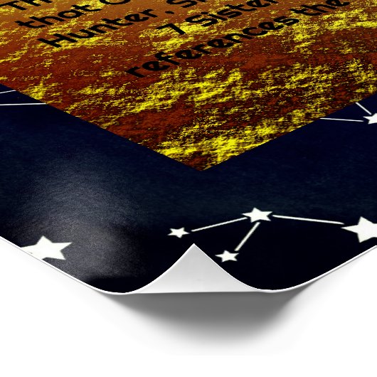 Het Mazzaroth Glossy Poster (Hoek)