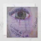 Het medeleven van het condoleances voor verdriet, (Voorkant)