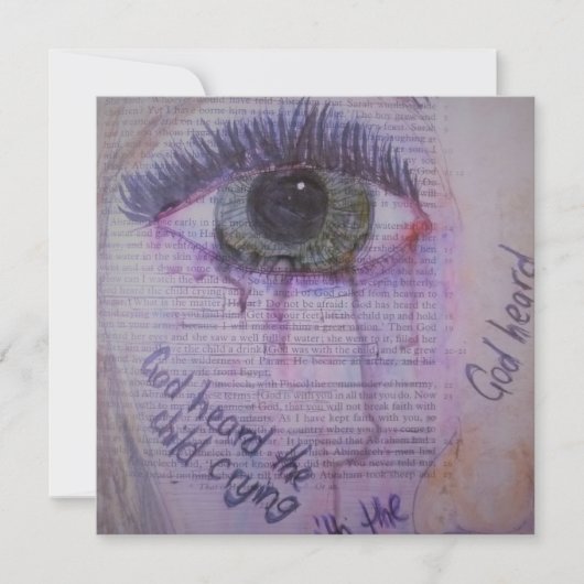 Het medeleven van het condoleances voor verdriet,  (Voorkant)