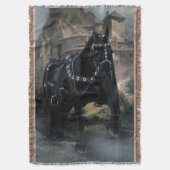 Het medieval paard - Blanket Deken (Voorkant Verticaal)