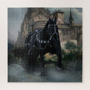 Het medieval paard - Puzzle Legpuzzel