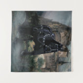 Het medieval paard - Tapestry Wandkleed (Voorkant (horizontaal))