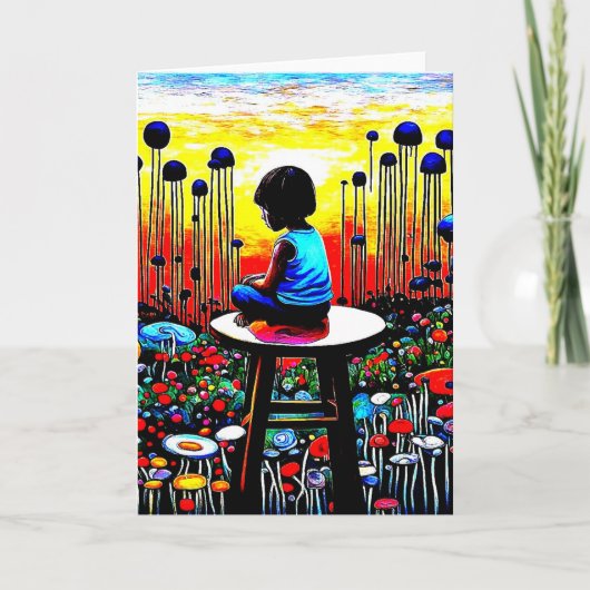 Het Meditatieve Kind Kaart (Voorkant)