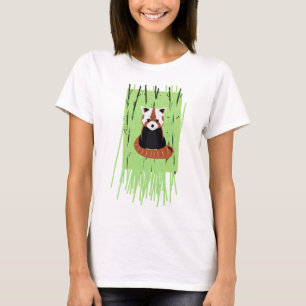 Het mediteren van Rode Panda T-shirt
