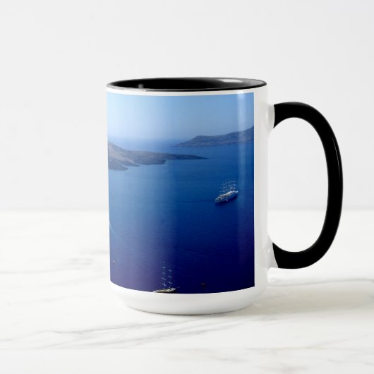 Het mediterrane Zee. Mok (Rechts)