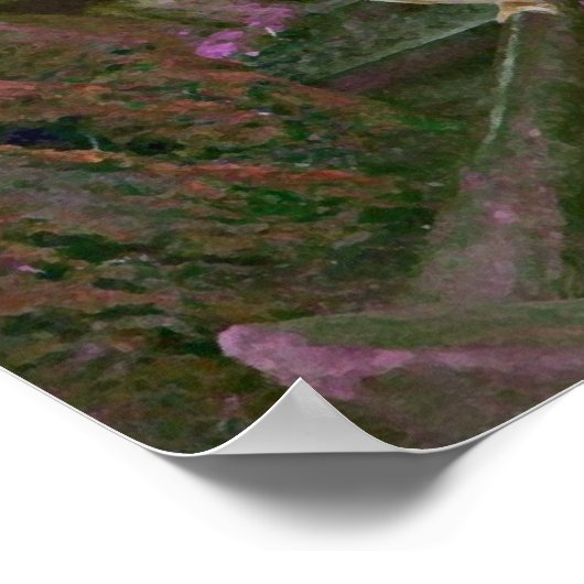 Het meer bewaken poster (Hoek)