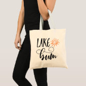 Het meer Bum Leven Zon Zomer Tote Bag (Voorkant (product))