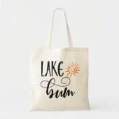 Het meer Bum Leven Zon Zomer Tote Bag (Voorkant)