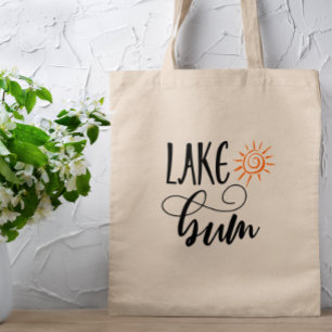 Het meer Bum Leven Zon Zomer Tote Bag