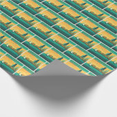 Het meer | Chicago, Illinois Cadeaupapier (Hoek)