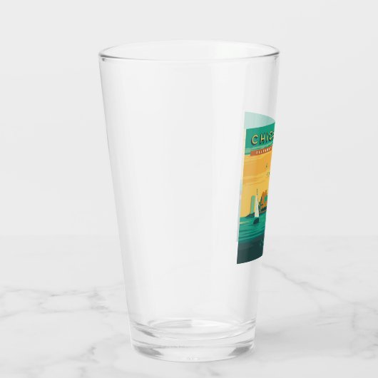 Het meer | Chicago, Illinois Glas (Rechts)