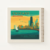 Het meer | Chicago, Illinois Notitieboek (Achterkant)